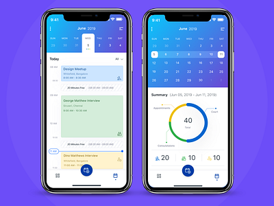 Calendar - Mobile Application