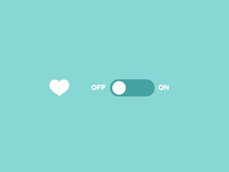 Love switcher after effects animation love switcher toggle toggle button ui valentine valentine card valentine day