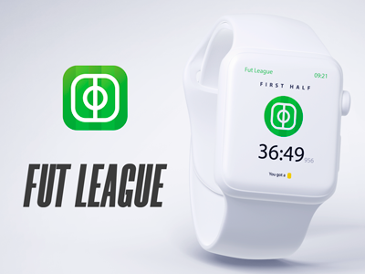 Fut League app championship futbol futebol icon instagram iwatch league logo soccer wearable