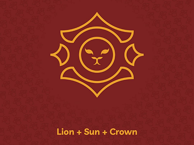 Lion design illustrator lion logo