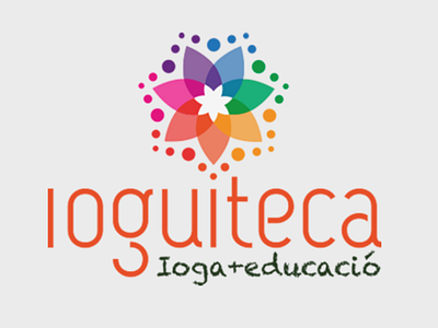 Ioguiteca branding colours education logo yoga