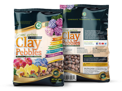 Clay Pebbles Bag