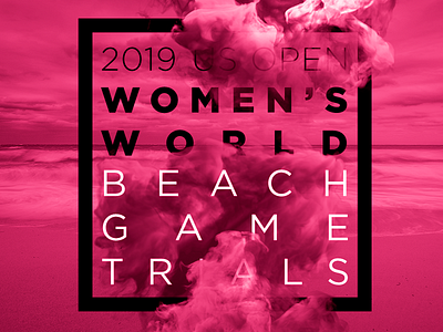 Beach Games athletes beach design games graphic graphic design marketing smoke sports type typeography wrestling