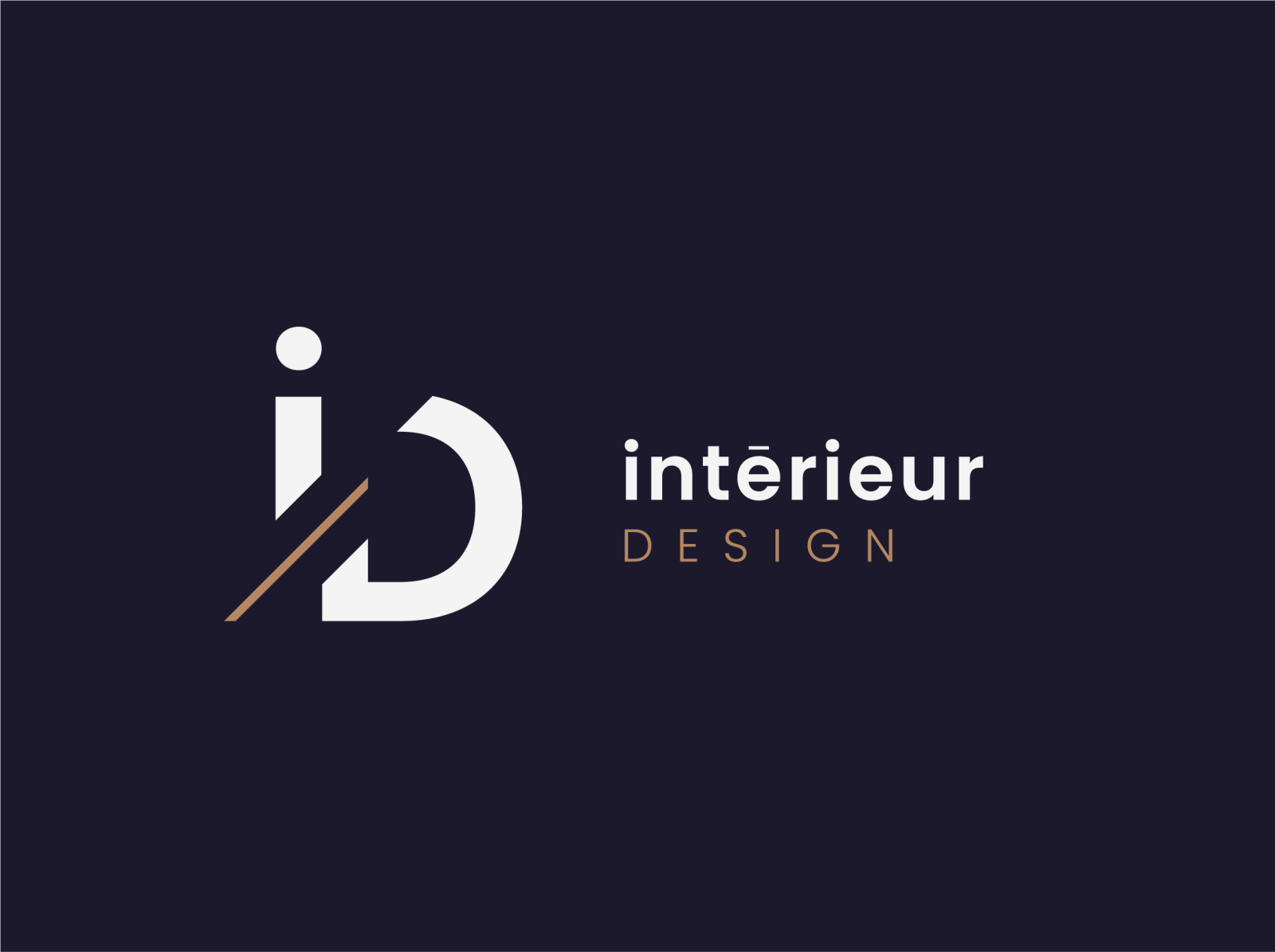 Logo Int 233 rieur Design by C 233 t 233 Studio on Dribbble