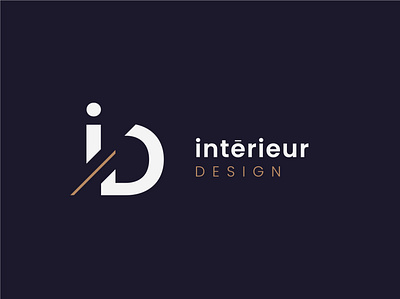 Logo Intérieur Design branding logo typography