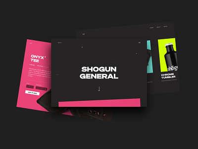 Shogun Swag Store– Design branding ecommerce online store store store design storefront