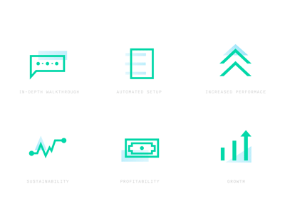 Kinetic Icon Set - Sketch to Vector
