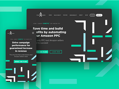Kinetic PPC Landing Page Mockup