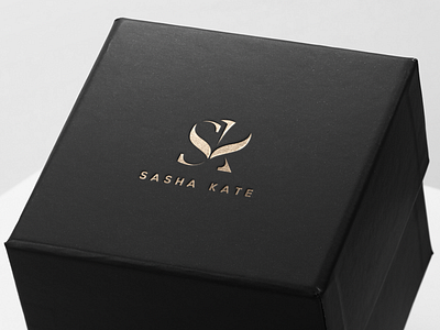Sasha Kate branding clean commerce design logo logotype perfume shop typography