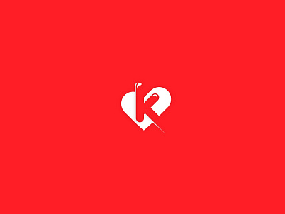 K medicine care concept design health hospital logo medicine
