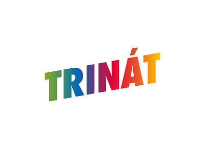 Trinát logo concept concept design gradient design gradient logo logo typography vector