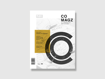 Magazine Layout : CO MAGZ graphic design magazine cover magazine design