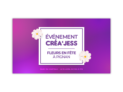 Affiche événement Créa'Jess