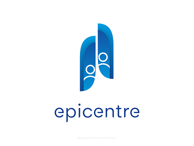 Concept logo - CRM Epicentre branding design design graphique graphic design graphic design identity illustrator logo