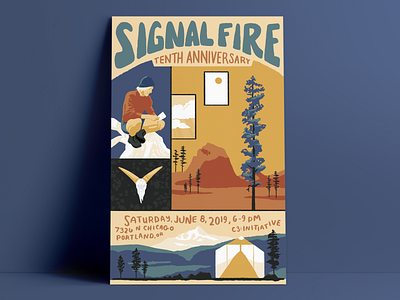 Signal Fire 10th Anniversary Poster