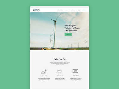 Renewable Energy Co energy green icons renewable web website wind windmill
