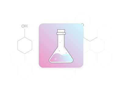 Daily UI 005 - App icon adobe adobe illustrator adobexd app app icon app icon design challenge chemistry dailyui ios ui