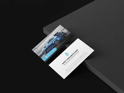 Second Skin Window Tinting adobe branding business card design