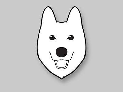 Husky Icon dog husky icon