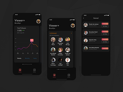 Viewer Plus Mobil App app design flat mobile ui ux