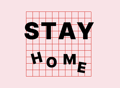 stay home 2020 branding design geometry home illustration pattern stayhome