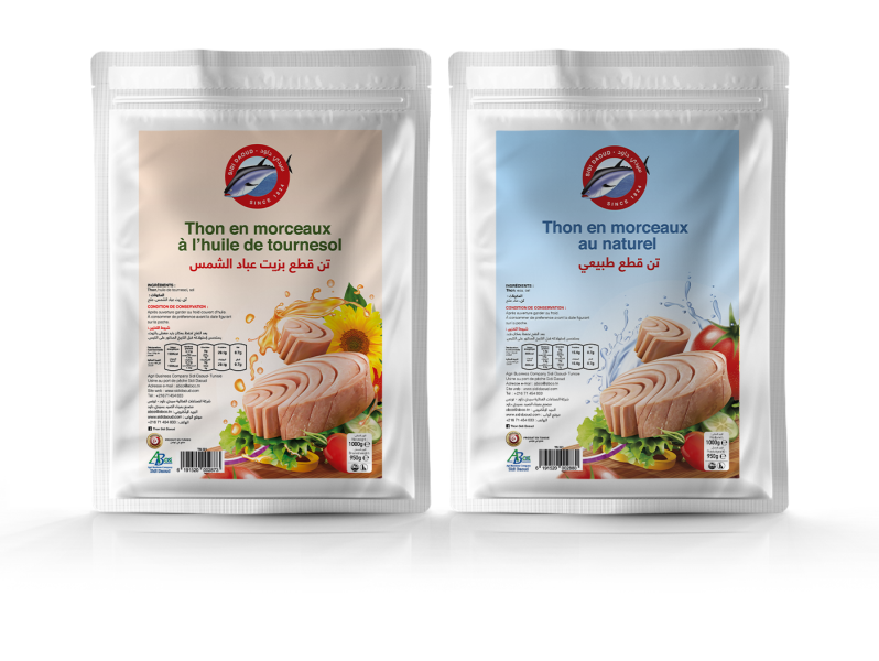 Download Tuna Pouch Packaging By Slim Zagrouba On Dribbble PSD Mockup Templates