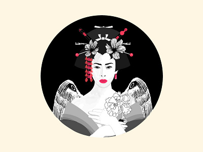 Geisha Illustration