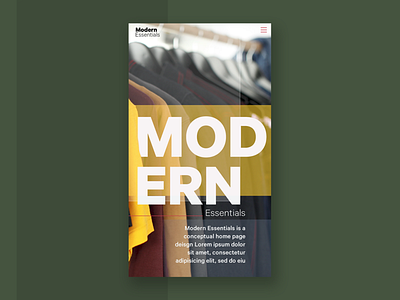 Modern Essentials - Mobile