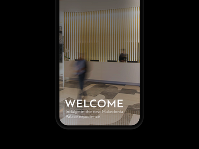 Makedonia Palace: Mobile launching