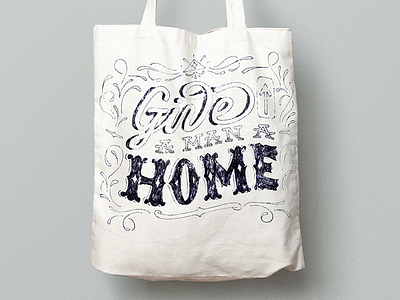 Shopper | Handlettering blackandwhite branding fashon handlettering ink lettering pattern shopper type vintage