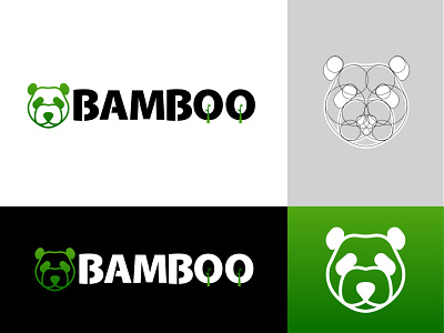 Daily Logo Challenge - Day 3 bamboo branding dailylogochallenge design graphic design illustration logo logodlc nzv panda panda logo typography vector