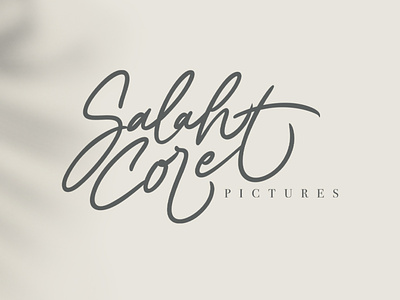 Salahcoret Lettering logo