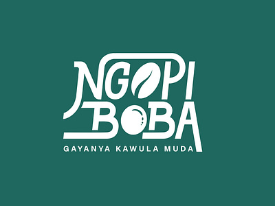 logo for Ngopi Boba