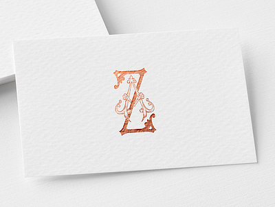 Monogram AZ app brand branding design goodtype logo typegang typography ui ux
