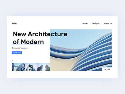 Architecture design web design