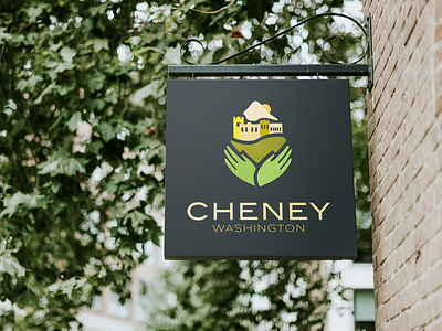 Mainstreet America Re-Brand for Cheney, WA brand branding cheney city branding city logo design logo mainstreet rebrand town logo washington