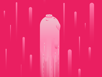 Year of the Pig [Frame 01] 2d animation design gareso illustration motion motion graphics pig pink vector