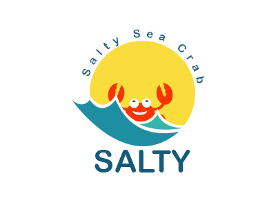 Salty Sea Crab logo