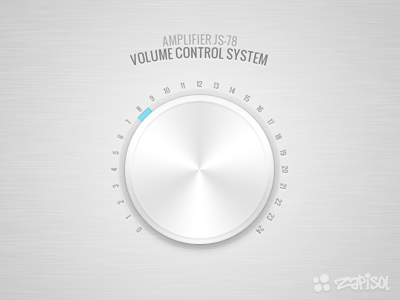 Volume Control System control master metal volume