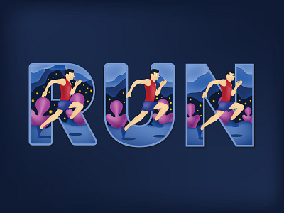 Run Illustration