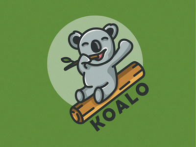 KOALO bakery branding cartoon illustration cartoon logo character character koala colorfull funny good idea illustration koala koala logo koala logodesign logs mascot design modern wood