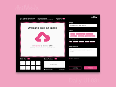 Daily UI 031 - File Upload V1