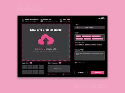 Daily UI 031 - File Upload