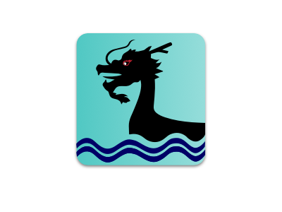 Daily UI #005 - App Icon app icon daily 100 daily 100 challenge daily challange daily ui 005 dailyui design dragon dragon boat logo ui