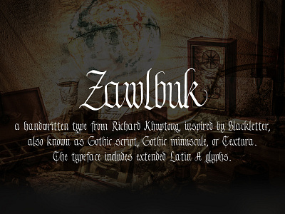 Zawlbuk Typeface
