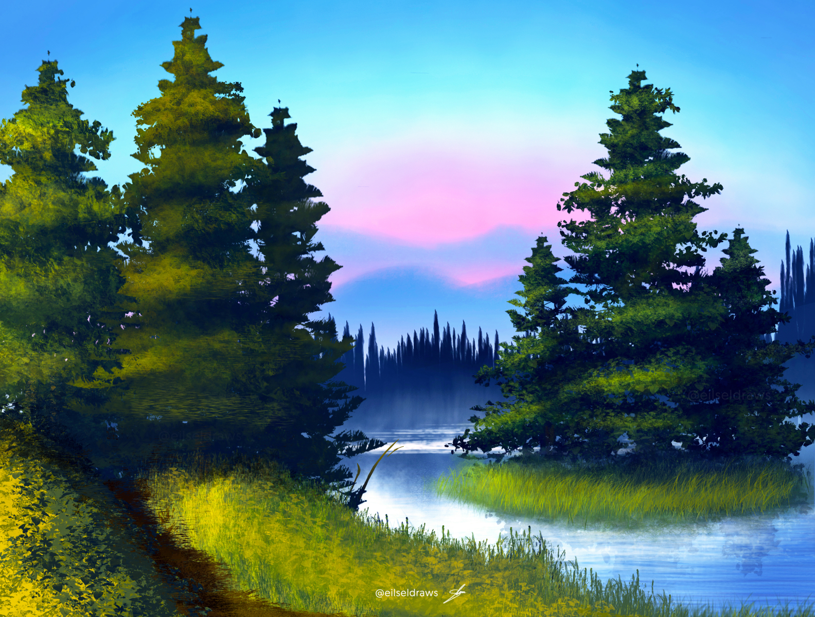 bob ross digital