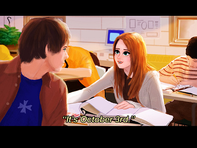 October 3rd Meangirls fan made artist artwork background cartoon illustration digital art digital painting fan art illustration illustration art illustration digital mean girls october 3rd visual development