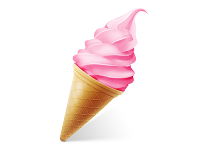 Ice Cream colourful cream delicious dessert ice cream icon pink tasty