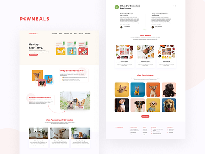 Dog Food Landing Page