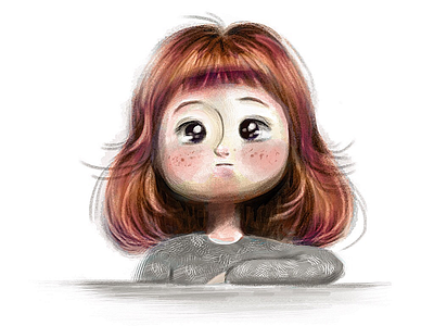 Little pie digital painting drawing illustration illustrator painting
